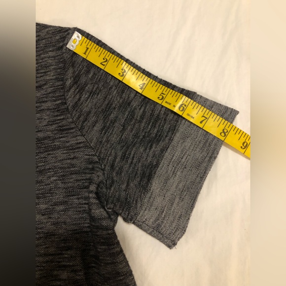 Gilli charcoal dress with back zipper & short sleeves - Picture 8 of 13